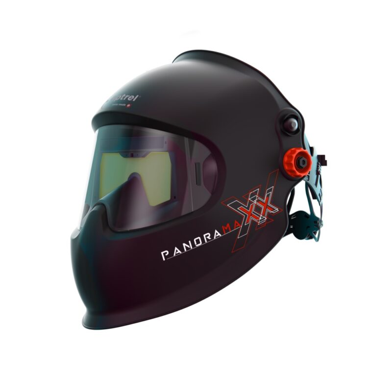 1010.300 panoramaxx L – black: Passive laser helmet